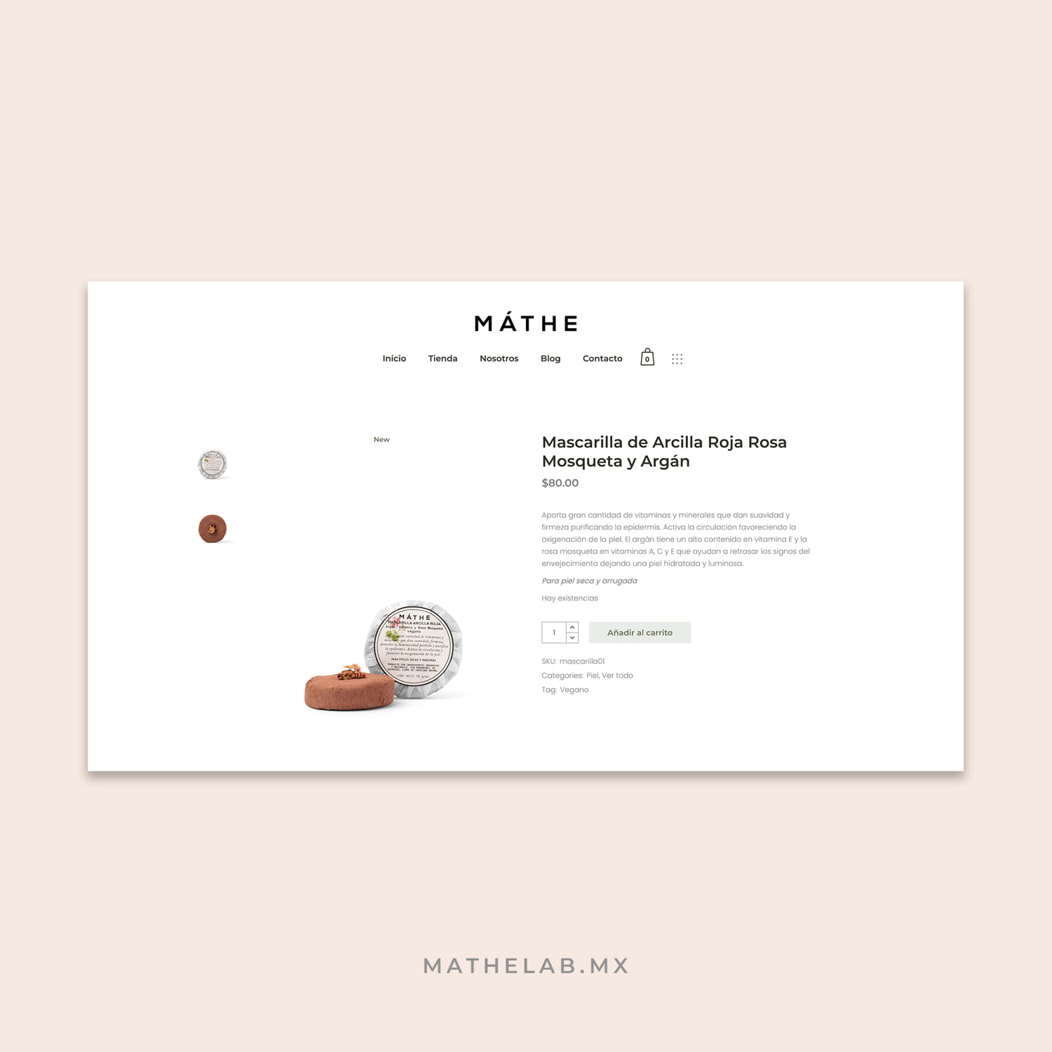 diseño web Máthe